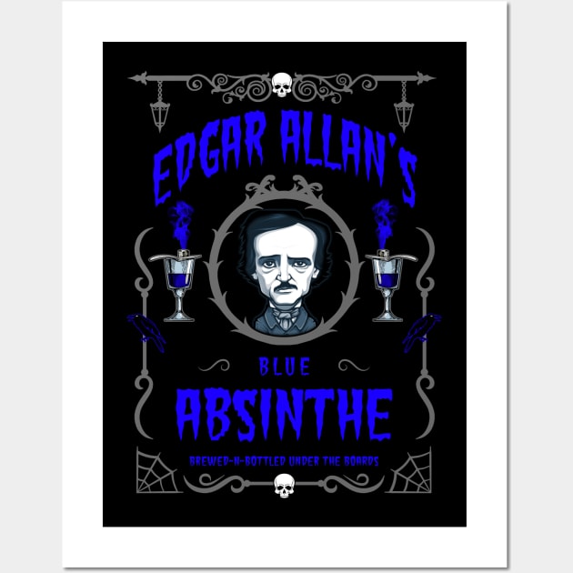 ABSINTHE MONSTERS (POE) Wall Art by GardenOfNightmares